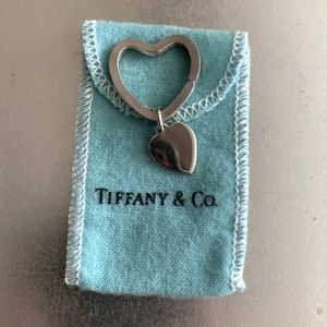 Tiffany & Co. Sterling Silver Double Heart Charm